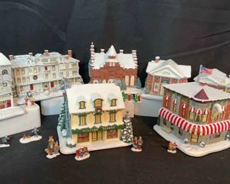 Norman Rockwell Hawthorne Village City Streets