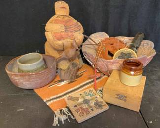 Folk Art with Ceramics Handmade Eclectics