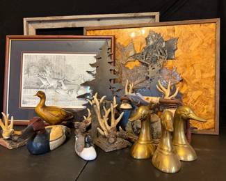 Deer Duck Cabin Style Decor