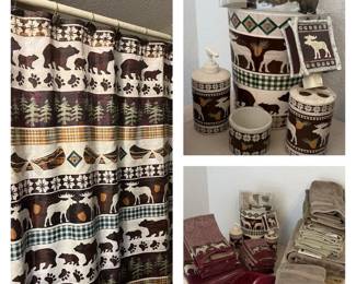 Rustic Wilderness Bathroom Decor