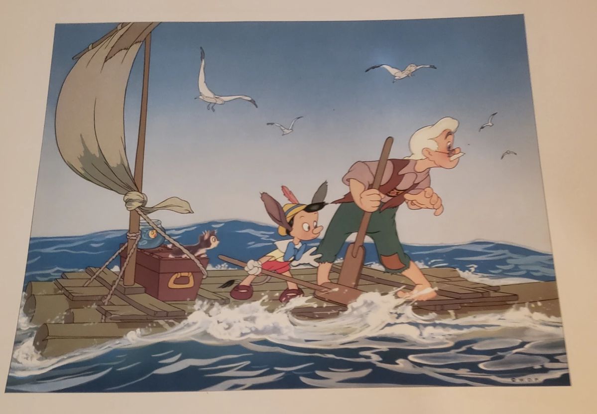 1939 Pinocchio Litho
