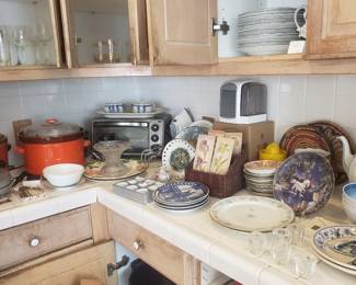 MORE Counter Top Appliances. 1970s Crock Pots (3, I think)