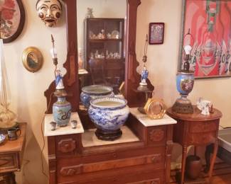 Victorian Mirrored Dresser