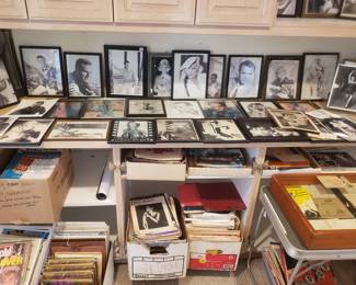 Large Collection of Movie Star Headshots, including Cary Grant, Gary Cooper, Ava Gardner, Ginger Rogers, Doris Day, Elvis Presley, Frank Sinatra, Mae West, Marlene Dietrich and more!!