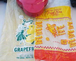 Vintage Shopping Bags (not in great shape, but cool!)