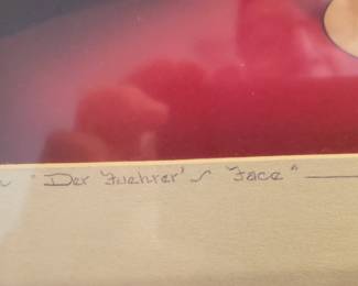 "Der Fuehere's Face"