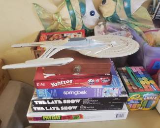 Board Games; Star Trek Enterprise Model