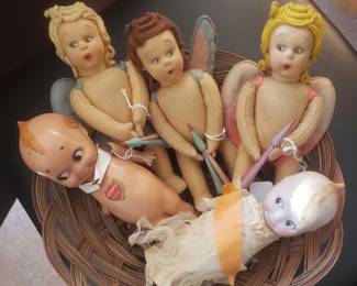 Vintage Kewpies and Italian Angelic Dolls - Italian Dolls SOLD