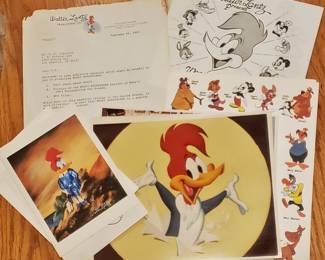 Walter Lantz / Woody Woodpecker Vintage Ephemera, from O. B. Johnston