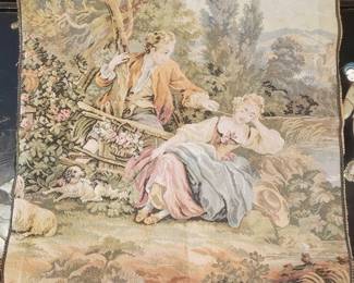 1920's Machine Made Italian Tapestry