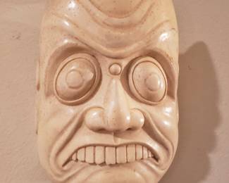 Antique Chinese Bone Mask