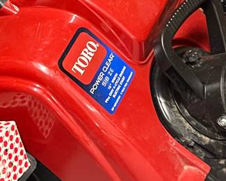 Toro snow blower