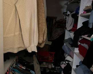 clothing vast amount and shoes/UGGS etc