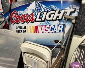 hood of a Coors Nascar