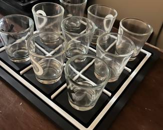 shot glass tic tac toe