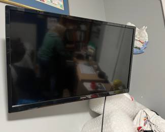 several flat screens Smart tvs