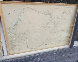 1940s map of Whitmore Lake
