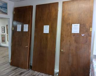 Charity doors to be painted