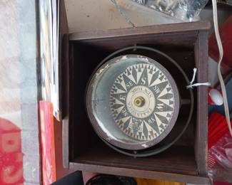 Antique compass