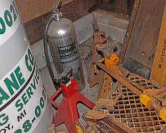 Clamps, jacks