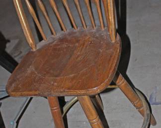 Oak Bar Stool
