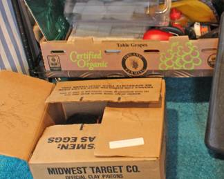 Clay Pigeons, Records, Ear Headsets for Target Practice