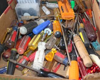 Tools Screw drivers