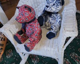 Child size ratan rocker