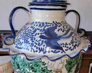 Large Italian Pottery