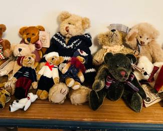 Large selection of bears most new with tags