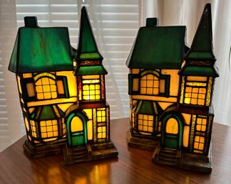 Stained glass lights