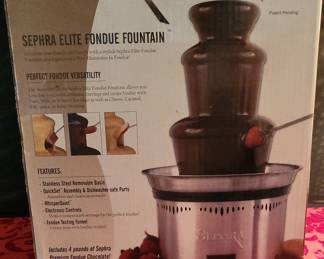Sephra Elite Fondue Fountain