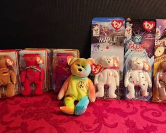 005 McDonalds 1996 Thru 1997 Beanie Babies NIB