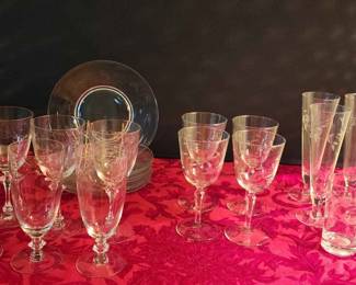 3 Different Sets Of Barware Entertaining Pieces Tiffin And Princess House