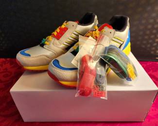 003 Adidas Lego AZX Series 9.5mens Shoes