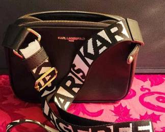 Karl Lagerfeld Paris Crossbody Purse New