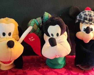 Vintage Disney Golf Club Covers
