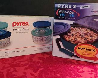 Pyrex Vintage And Newer NIB