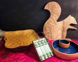 Entertaining guests with Bordallo Pinheiro, Onieda, and Indoor Outfitters