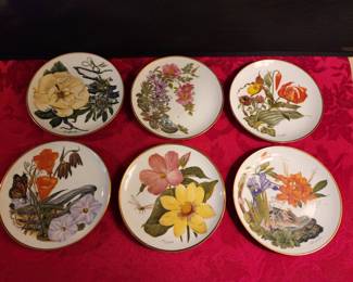The Siera Clubs 6 PC 1978 Limited Edition Franklins Collectors Plates