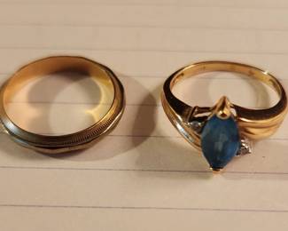 009 14k Gold Rings