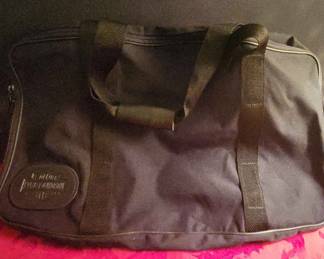Harley Davidson Black Canvas Duffel Bag
