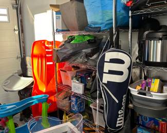 CHROME FINISH SHELVING