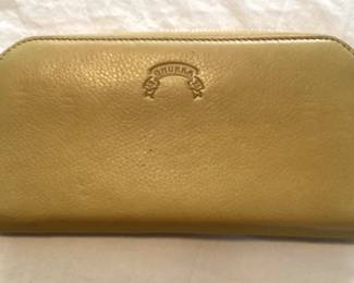 Ghurka leather clutch wallet 