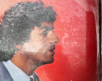 Don't know this singer but he must be a serious Opera style guy or just transfixed on looking at himself in the mirror.  