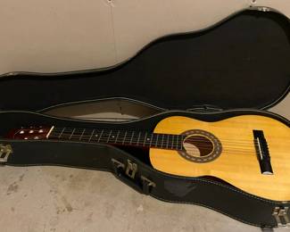 34 Acoustic Guitar With Case