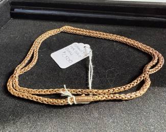 Tiffany & Co 14k gold chain
