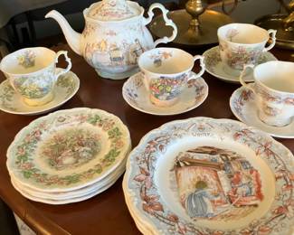 Royal Doulton  Brambly Hedge 4 seasons tea luncheon set