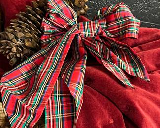 Handmade amazing bows for gifts, trees, and as far as your imagination takes you.