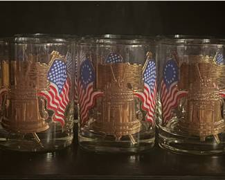 These are amazing lowball cocktail glasses by George’s Briard.